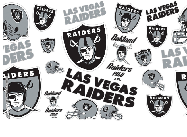 Las Vegas Raiders All Over Print 16 oz. Tervis Tumbler