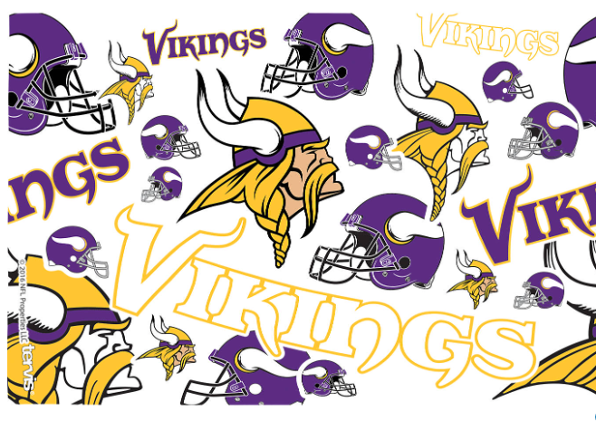 Minnesota Vikings All Over Print 16 oz. Tervis Tumbler
