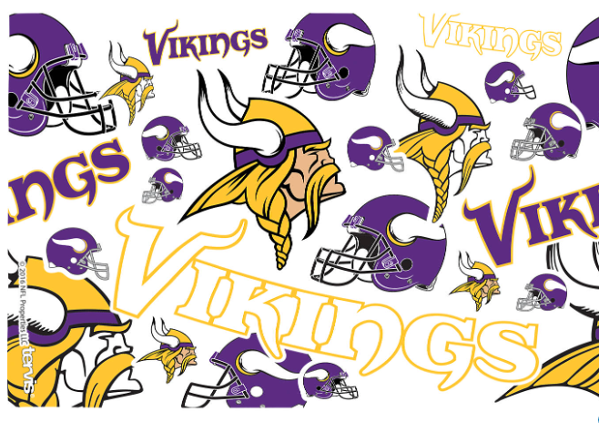 Minnesota Vikings All Over Print 24 oz. Tervis Tumbler - Pro Jersey Sports
