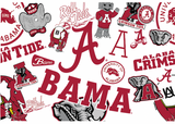 Alabama Crimson Tide All Over Print 16 oz. Tervis Tumbler - Pro Jersey Sports
