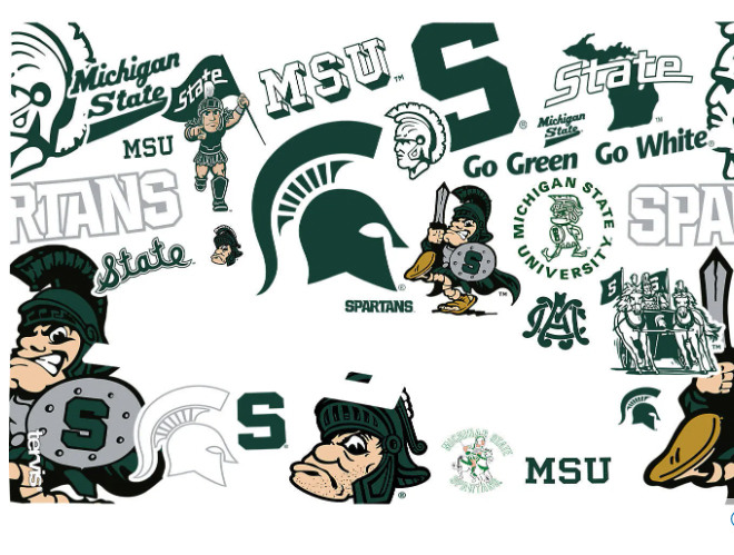 Michigan State Spartans All Over Print 16 oz. Tervis Tumbler