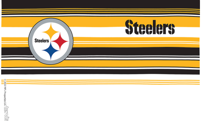 Pittsburgh Steelers Hype Stripes 16 oz. Tervis Tumbler