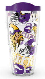 Minnesota Vikings All Over Print 24 oz. Tervis Tumbler - Pro Jersey Sports
