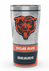 Chicago Bears™ Edge 20 oz. Stainless Steel Tumbler - Pro Jersey Sports