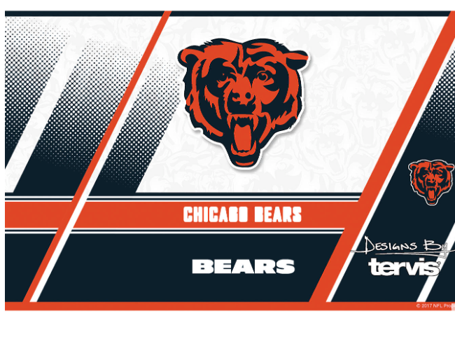 Chicago Bears™ Edge 20 oz. Stainless Steel Tumbler