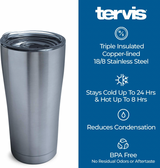 New England Patriots™ Touchdown 20 oz. Stainless Steel Tumbler By Tervis - Pro Jersey Sports