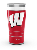 Wisconsin Badgers™ MVP 20 oz. Stainless Steel Tumbler - Pro Jersey Sports