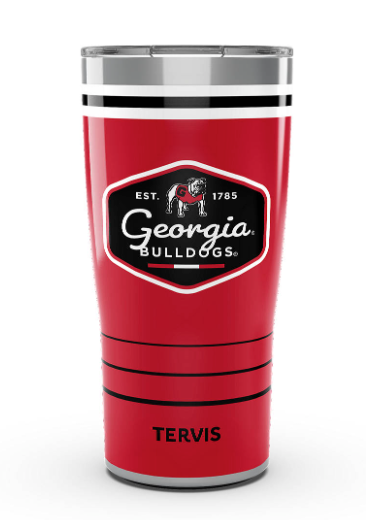 Georgia Bulldogs™ Vintage 20 oz. Stainless Steel Tumbler