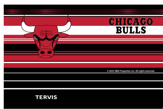 Chicago Bulls™ Hype Stripes 20 oz. Stainless Steel Tumbler By Tervis