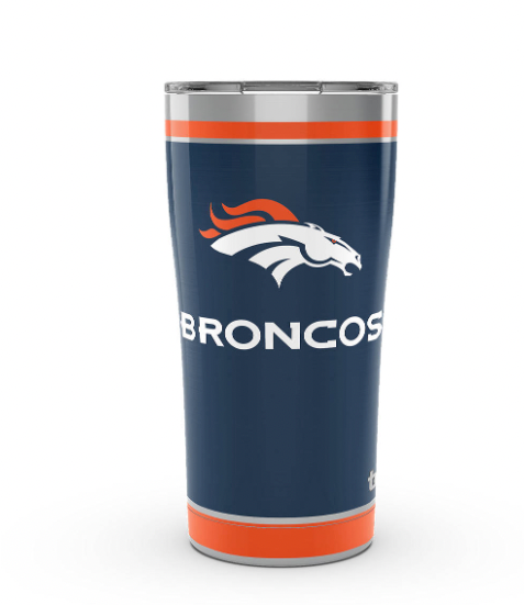 Denver Broncos™ Touchdown 20 oz. Stainless Steel Tumbler By Tervis - Pro Jersey Sports