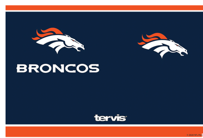 Denver Broncos™ Touchdown 20 oz. Stainless Steel Tumbler By Tervis - Pro Jersey Sports