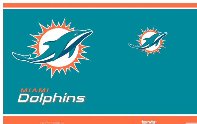 Miami Dolphins™ Touchdown 20 oz. Stainless Steel Tumbler By Tervis - Pro Jersey Sports