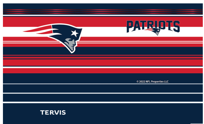 New England Patriots™ Hype Stripes 20 oz. Stainless Steel Tumbler By Tervis
