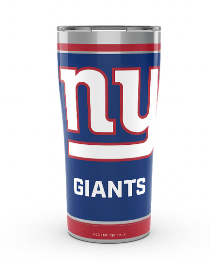 New York Giants™ Touchdown 20 oz. Stainless Steel Tumbler By Tervis - Pro Jersey Sports