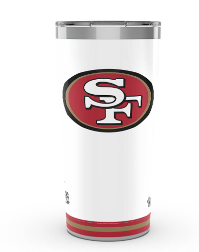 San Francisco 49ers™ Arctic 20 oz. Stainless Steel Tumbler By Tervis - Pro Jersey Sports