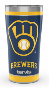 Milwaukee Brewers™ Home Run 20 oz. Stainless Steel Tumbler - Pro Jersey Sports