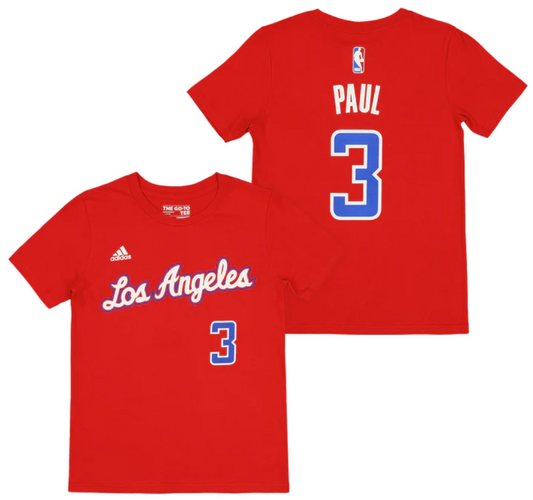 Los Angeles Clippers Chris Paul Jersey Print Player Tee