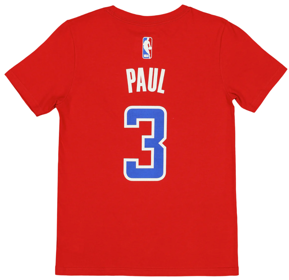 Los Angeles Clippers Chris Paul Jersey Print Player Tee