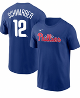 Youth Philadelphia Phillies Kyle Schwarber Nike Blue Player Name & Number T-Shirt - Pro Jersey Sports