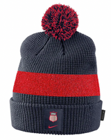 Men’s USA Hockey Sideline Woven Patch Cuff Pom Knit By Nike - Pro Jersey Sports