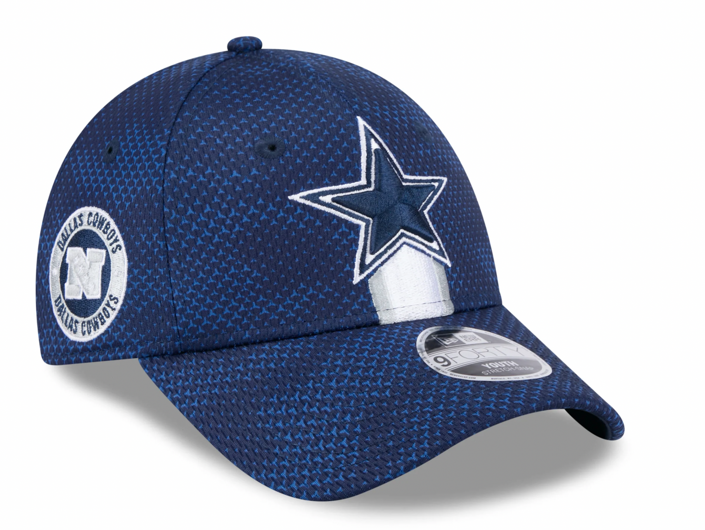 Men's Dallas Cowboys New Era 2024 Sideline Navy 9FORTY Adjustable Hat