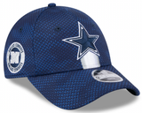 Men's Dallas Cowboys New Era 2024 Sideline Navy 9FORTY Adjustable Hat - Pro Jersey Sports