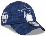 Men's Dallas Cowboys New Era 2024 Sideline Navy 39THIRTY Flex Hat - Pro Jersey Sports