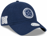 Dallas Cowboys 2024 Sideline Navy 9TWENTY Adjustable Hat - Pro Jersey Sports