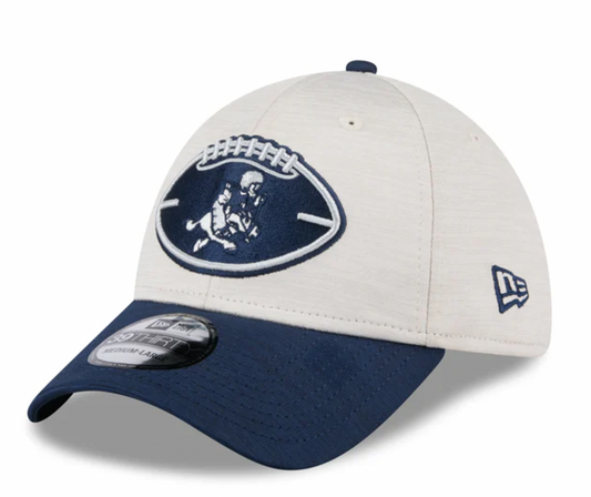 Men's Dallas Cowboys New Era 2024 Sideline Historic 39THIRTY Flex Hat