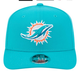 Miami Dolphins New Era Aqua 9SEVENTY Adjustable Hat - Pro Jersey Sports