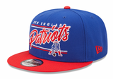 New England Patriots Historic Logo New Era Team Script 2 Tone 9FIFTY Snapback Hat - Pro Jersey Sports