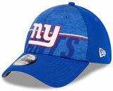 Men's New York Giants New Era NFL 2023 Training Camp Royal Primary Logo 39THIRTY Flex Fit Hat - Pro Jersey Sports