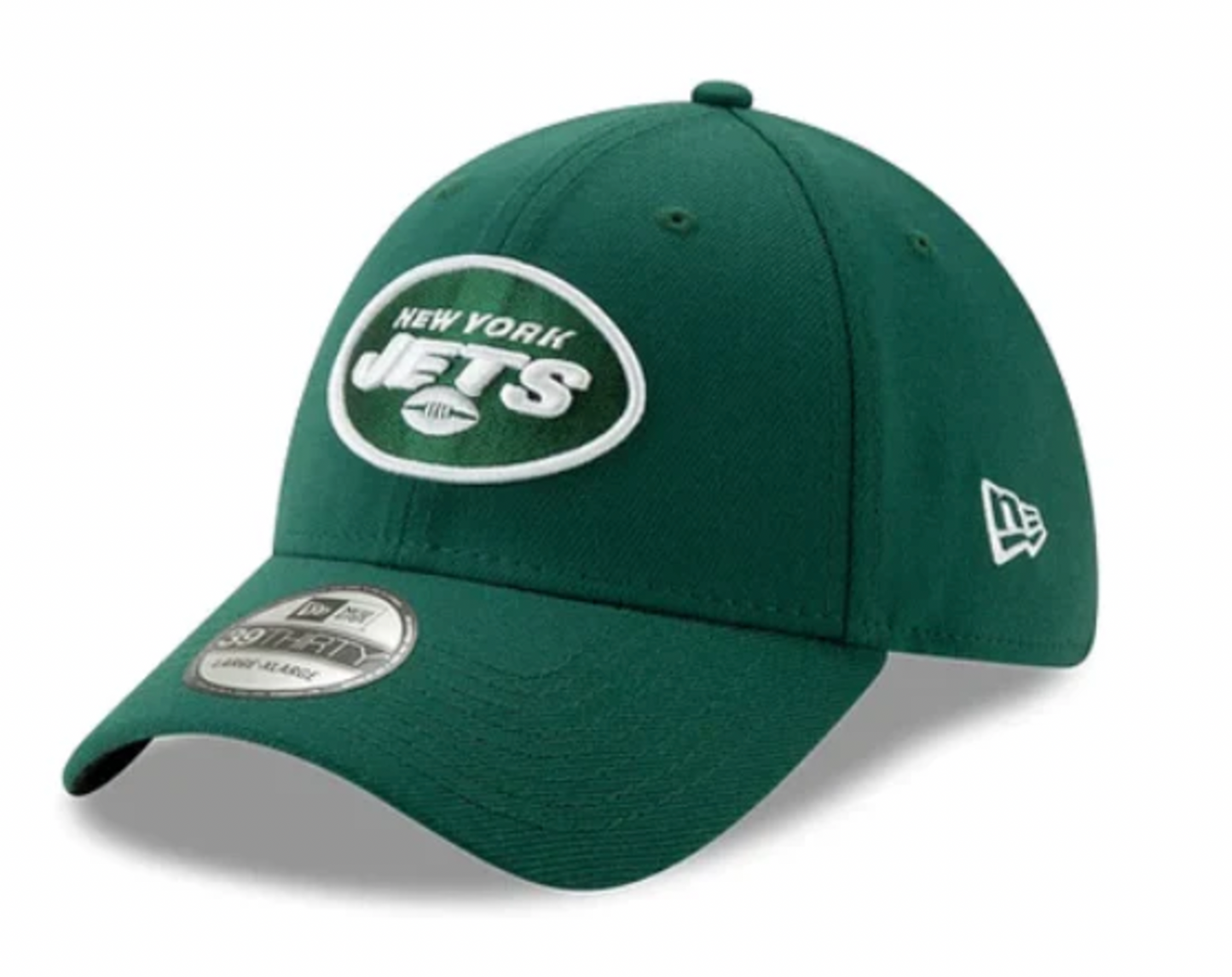 Men's New York Jets New Era Green Team Classic 39THIRTY Flex Hat