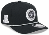 Men's Las Vegas Raiders New Era 2024 Sideline Black 9SEVENTY Adjustable Hat - Pro Jersey Sports