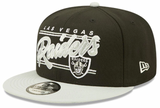 Las Vegas Raiders New Era Team Script 2 Tone 9FIFTY Snapback Hat - Pro Jersey Sports