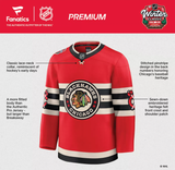 Men's Chicago Blackhawks Nick Foligno Fanatics Red 2025 NHL Winter Classic Premium Player Jersey - Pro Jersey Sports