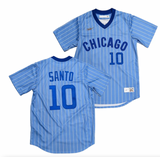 Men's Ron Santo Chicago Cubs Cooperstown Powder Blue NIKE Replica Jersey - Pro Jersey Sports