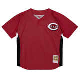 Men’s Cincinnati Reds Ken Griffey Jr. Mitchell & Ness 2007 Red Cooperstown Collection Batting Practice Jersey - Pro Jersey Sports