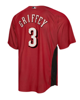 Men’s Cincinnati Reds Ken Griffey Jr. Mitchell & Ness 2007 Red Cooperstown Collection Batting Practice Jersey - Pro Jersey Sports