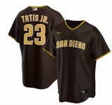 Nike Men's Replica San Diego Padres Fernando Tatis Jr. Cool Base Brown Jersey - Pro Jersey Sports