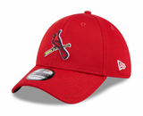 Men's St. Louis Cardinals New Era 2025 Batting Practice Red 39THIRTY Flex-Fit Hat - Pro Jersey Sports