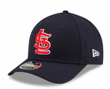 St. Louis Cardinals Navy Blue Alternate New Era Player Replica M-Crown 9FORTY Adjustable Hat - Pro Jersey Sports