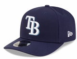 Tampa Bay Rays Navy New Era Player Replica 9SEVENTY Stretch Snap Adjustable Hat - Pro Jersey Sports