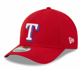 Texas Rangers Red Alternate New Era Player Replica M-Crown 9FORTY Adjustable Hat - Pro Jersey Sports
