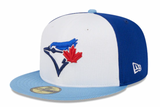 Toronto Blue Jays New Era White/Blue 2024 Spring Training 59FIFTY Fitted Hat - Pro Jersey Sports