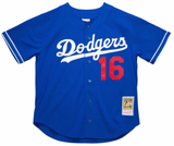 Men's Los Angeles Dodgers Hideo Nomo Mitchell & Ness Royal Cooperstown Collection Mesh Batting Practice Jersey - Pro Jersey Sports