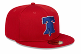 Philadelphia Phillies New Era Red 2025 Spring Training 59FIFTY Fitted Hat - Pro Jersey Sports