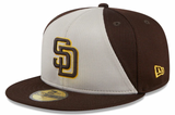 Men's San Diego Padres New Era Brown 2024 Batting Practice 59FIFTY Fitted Hat - Pro Jersey Sports