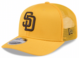 San Diego Padres New Era Yellow 2025 Spring Training 9SEVENTY Trucker Hat - Pro Jersey Sports