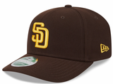 San Diego Padres Brown New Era Player Replica 9SEVENTY Stretch Snap Adjustable Hat - Pro Jersey Sports